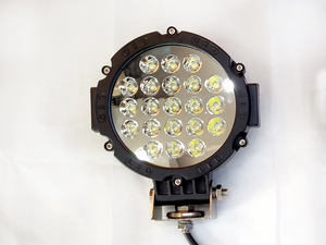 Chrome Round Shape Led Bar Light- 2pc