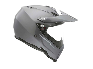 AGV Ax-8 Black/Silver Helmet Original