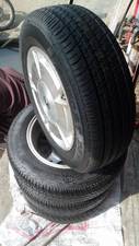 Japani tyres and rims for Honda civic and Honda reborn 15 inch